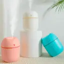 Portable 220ml Mini USB Desktop Humidifier with Colorful Lights Ultrasonic Home Air Aromatherapy for Car and Household Use