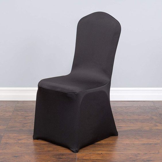 Red chair with Black cloth