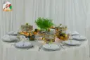 Buffet settings for VIP