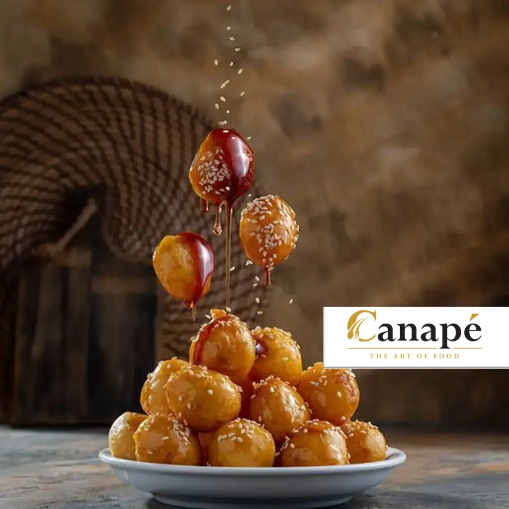 لقيمات محلاة بنكهات