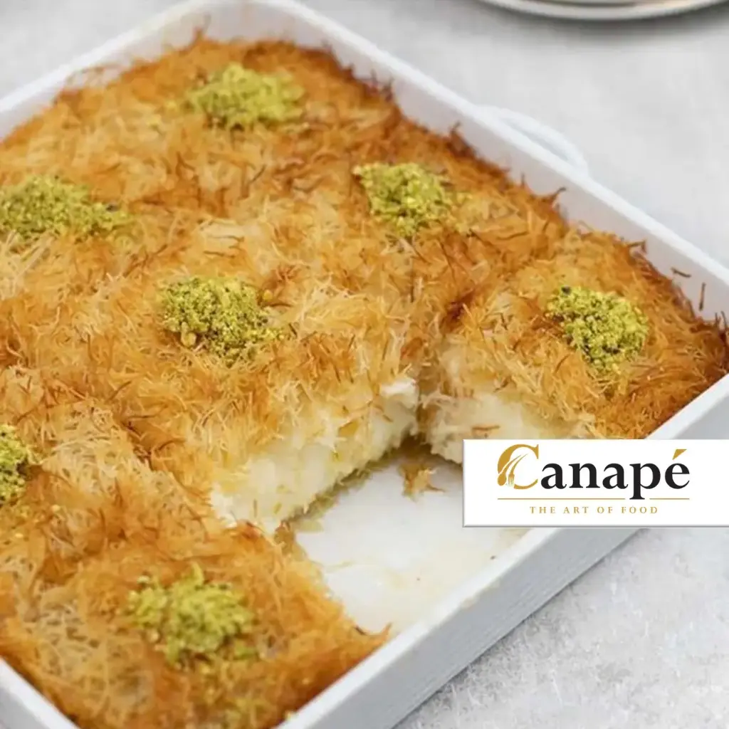 Kunafa with Cream