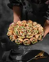 Falafel Sandwich or Club Sandwich, ساندويتش فلافل او كلوب ساندويتش
