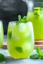 Lemon Mint or Karkady عصير الليمون بالنعناع