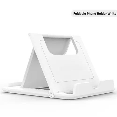 Universal Desk Stand for Phones - Adjustable and Space-Saving Holder