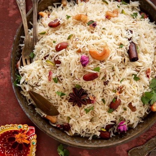 Qabuli Lamb Rice , قابولي لحم