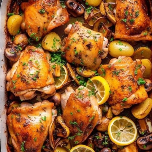 دجاج ناشف Dry Chicken