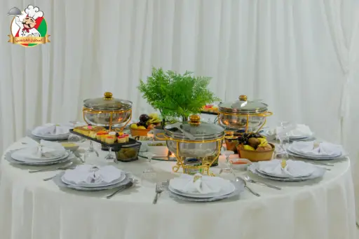 Buffet settings for VIP