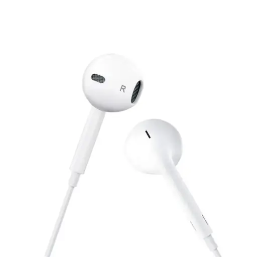 Type-C interface white headphone cable